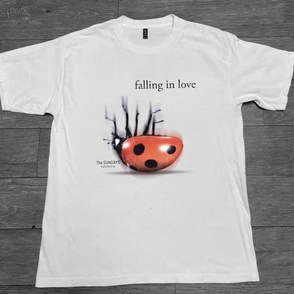 The Sundays Falling In Love White T-Shirt